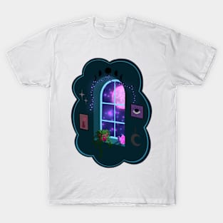 magical kawaii window T-Shirt